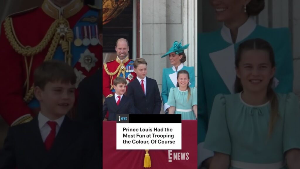 Prince Louis at the Trooping the Colour Parade