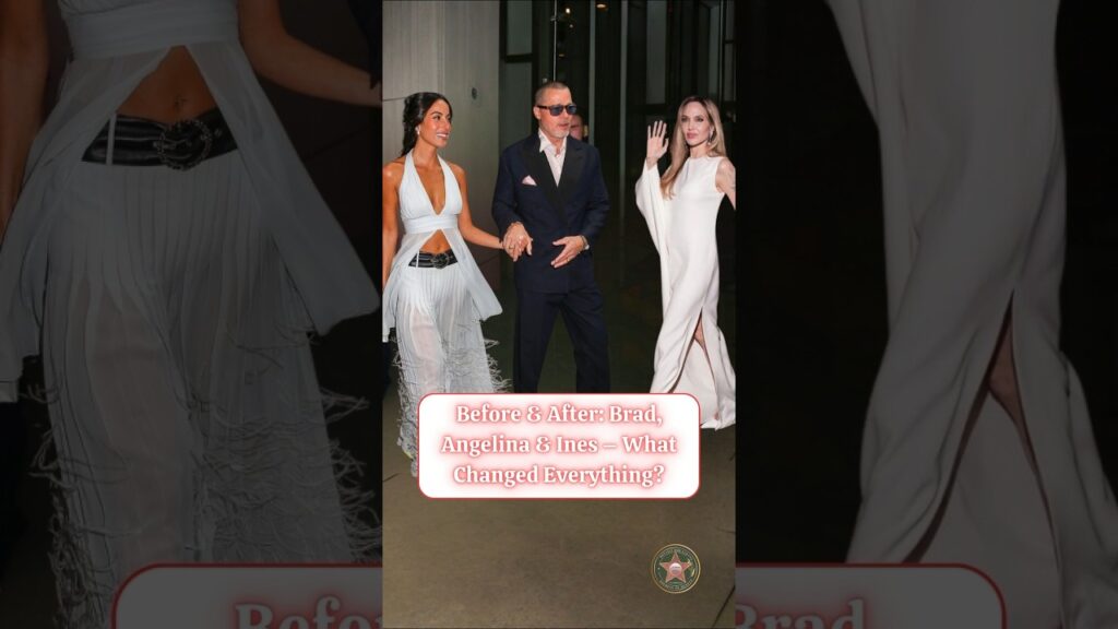 Brad Pitt, Angelina Jolie & Ines – Is This The Final Goodbye? 💔