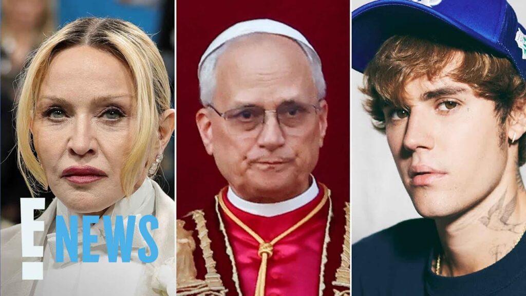 Pope Leo XIV Related to Justin Bieber, Angelina Jolie, Madonna & More | E! News
