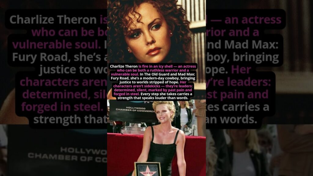 Charlize Theron is fire in an icy shell #hollywood  #facts