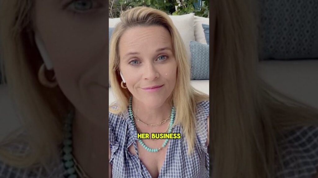 Reese Witherspoon's Entrepreneurial Drive #hollywoodmogul #femalefounder