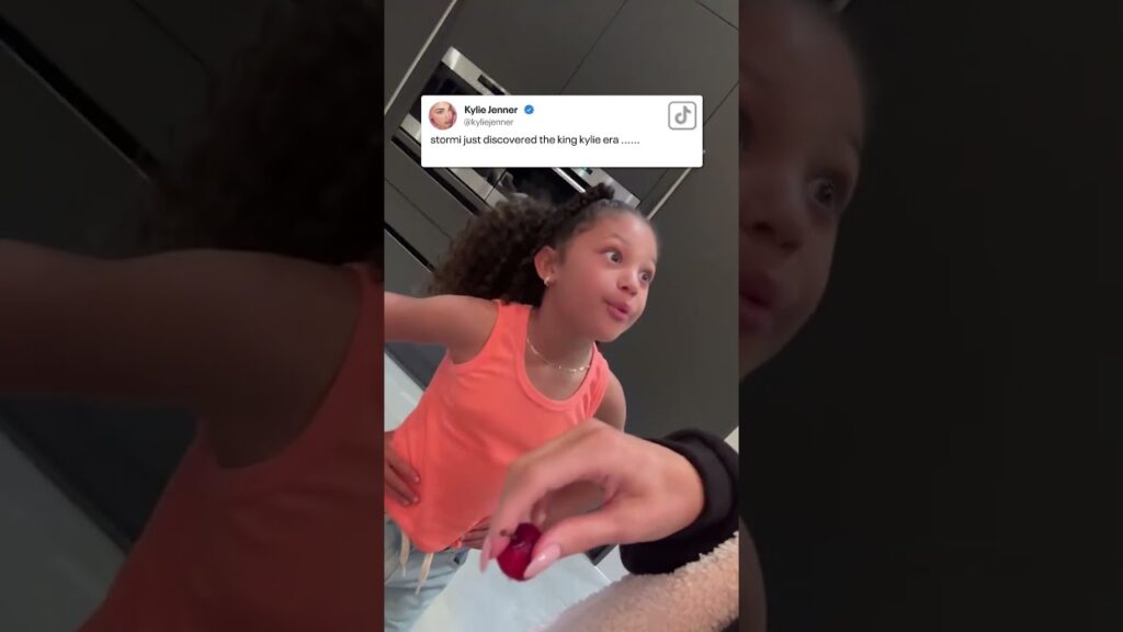 Stormi Finds Out About Kylie Jenner’s King Kylie Era Stormi Finds Out About Kylie Jenner's King Kylie Era