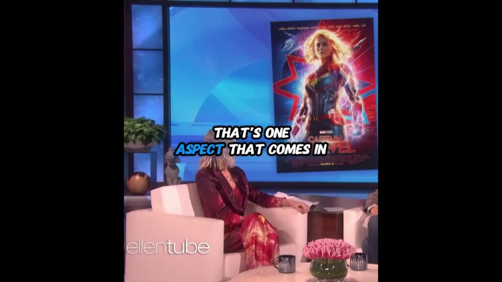 “Brie Larson on why Captain Marvel’s hair is on fire – Captain Marvel Edit "Brie Larson on why Captain Marvel's hair is on fire - Captain Marvel Edit