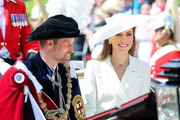 William and Kate at Garter Day on Monday 