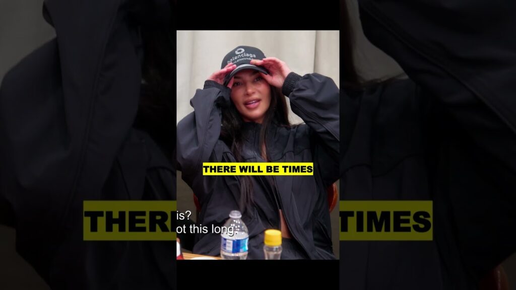 My real hair is this 😱 Kim Kardashian