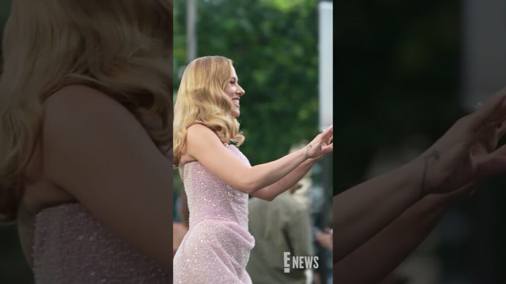 Scarlett Johansson and Jonathan Bailey at the World Premiere of Jurassic World Rebirth