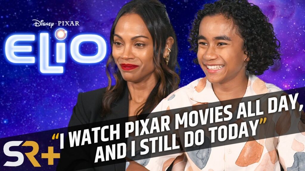 Elio's Zoe Saldaña & Yonas Kibreab Teach Us Gen Z Buzz Words!