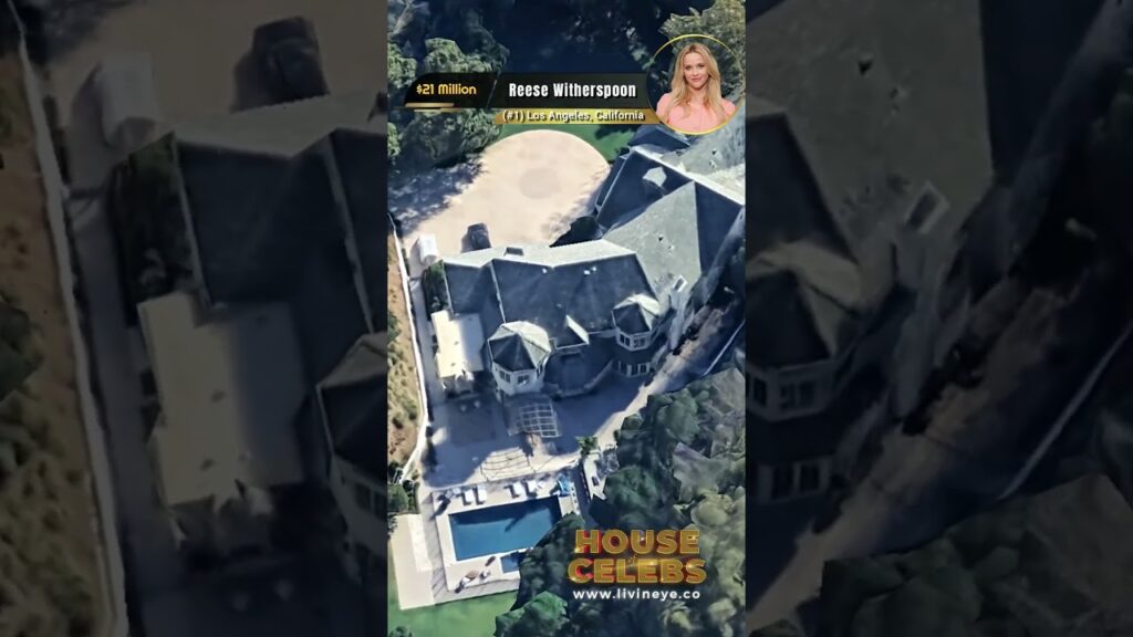 🎬🌴 Reese Witherspoon’s $21M Los Angeles Estate 🏡✨