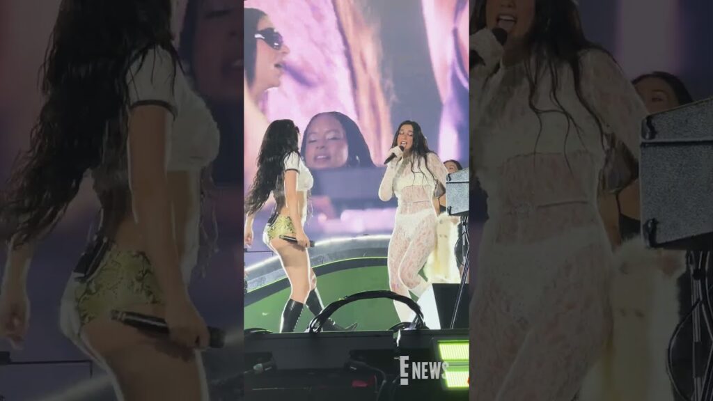 Dua Lipa Performs With Charli XCX