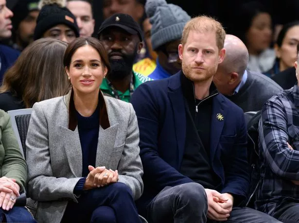 Harry and Meghan at the Invictus Games in Vancouver earlier this year 