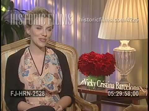 Scarlett Johansson Interview for Vicky Cristina Barcelona (2008)