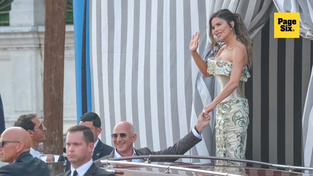 Live: Jeff Bezos and Lauren Sanchez's wedding guests depart hotel for festivities