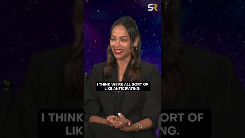 Zoe Saldana on if She's Spoken With James Gunn About a DCU Role