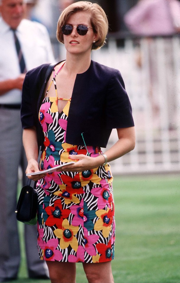 Sophie Rhys-Jones at Royal Ascot charity event.