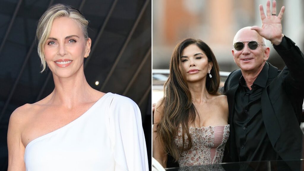 Charlize Theron Jokes Jeff Bezos and Lauren Sánchez’s Guests “Suck”