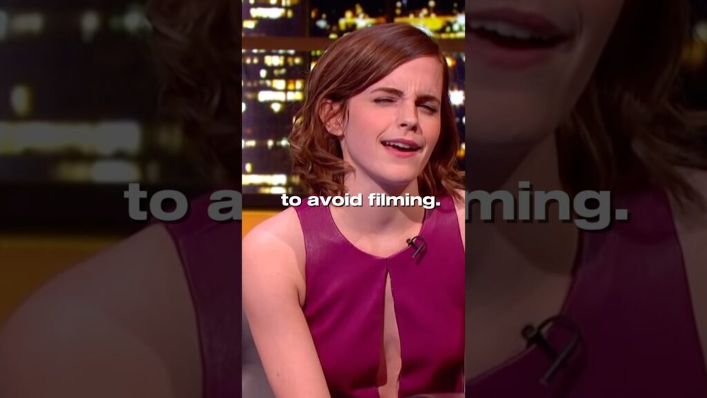 Emma Watson Tried To Avoid Filming THIS Harry Potter Sceneš± Emma Watson Tried To Avoid Filming THIS Harry Potter Sceneš±
