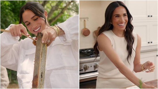 Meghan Markle shares her local honey remedy for allergies during podcast with Tina Knowles. (Instagram)