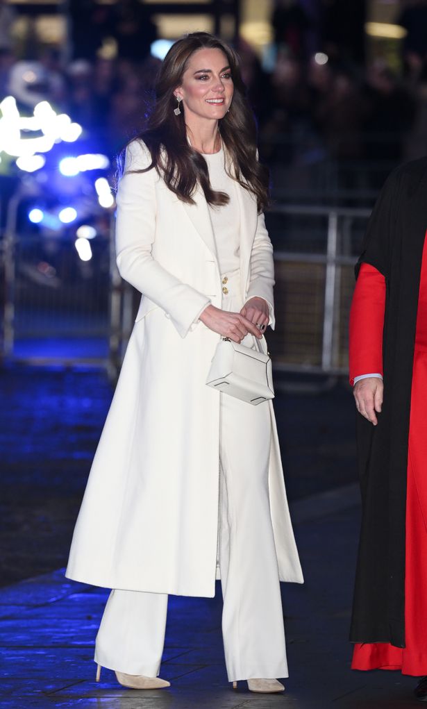 LONDON, ENGLAND - DECEMBER 08: Catherine, Princess of Wales attends The "Together At Christmas" Carol Service at Westminster Abbey on December 08, 2023 in London, England. (Photo by Karwai Tang/WireImage)