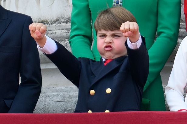 Prince Louis at Trooping the Colour in 2023