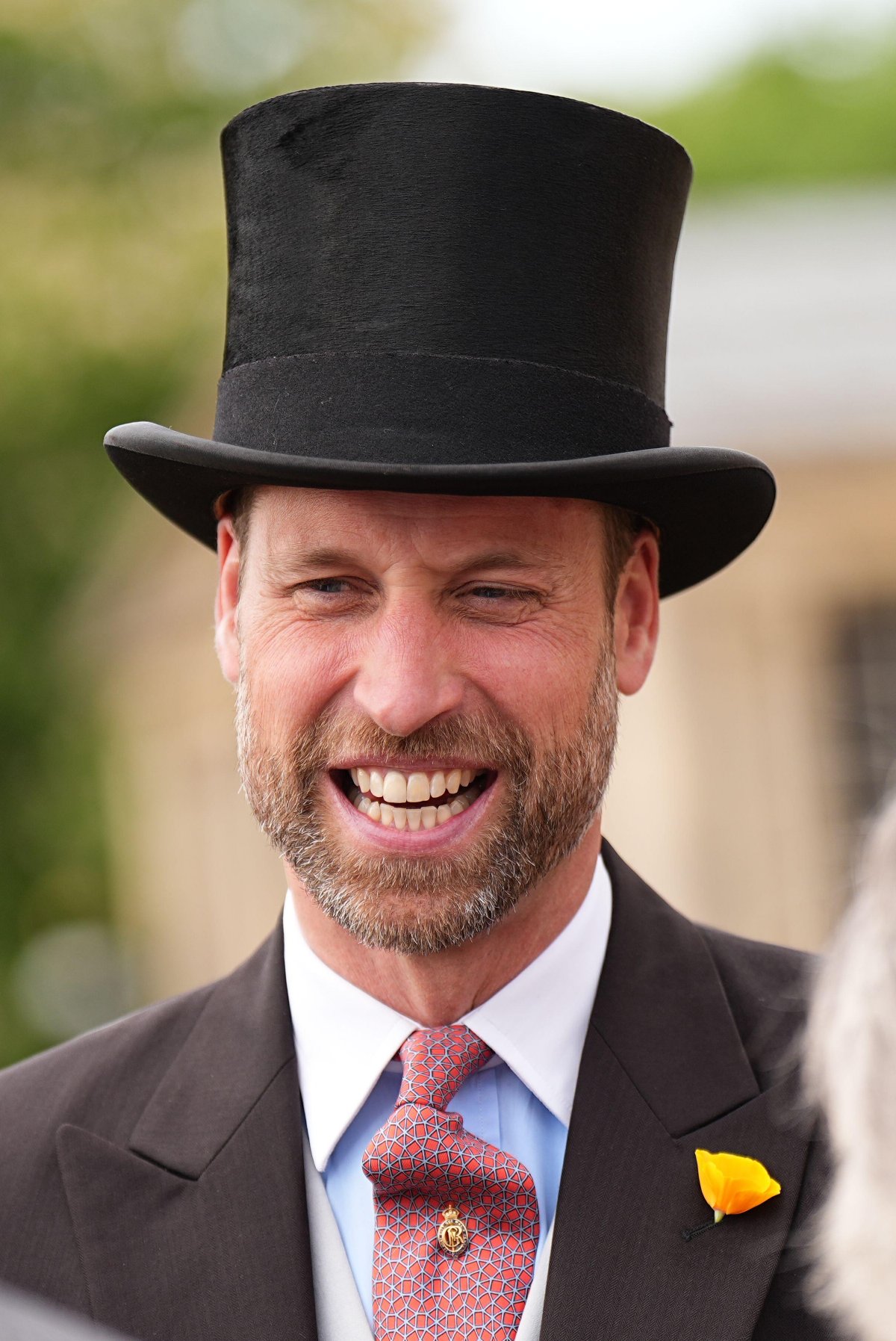 The Prince of Wales attends a garden party at Buckingham Palace in London on May 20, 2025 (Aaron Chown/PA Images/Alamy)