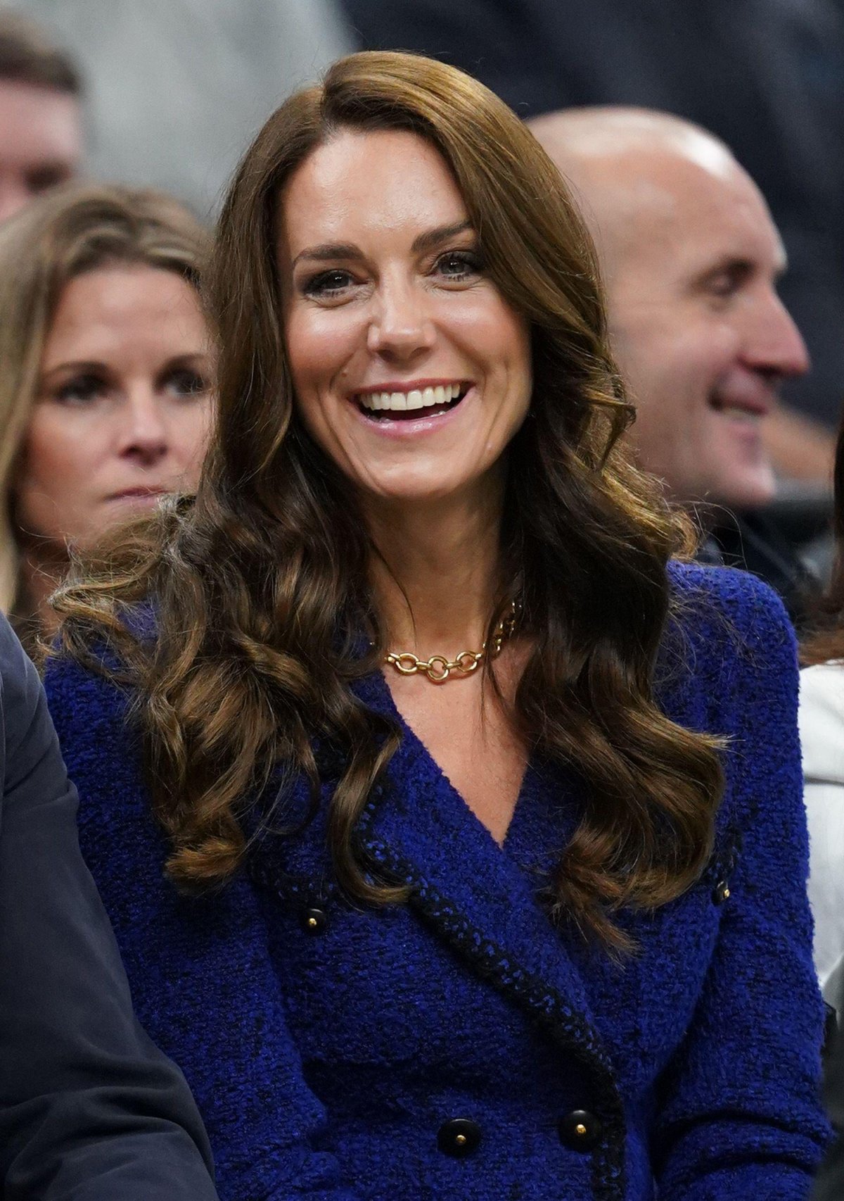 The Princess of Wales watches the Boston Celtics play the Miami Heat at TD Garden in Boston on November 30, 2022 (Paul Edwards/PA Images/Alamy)