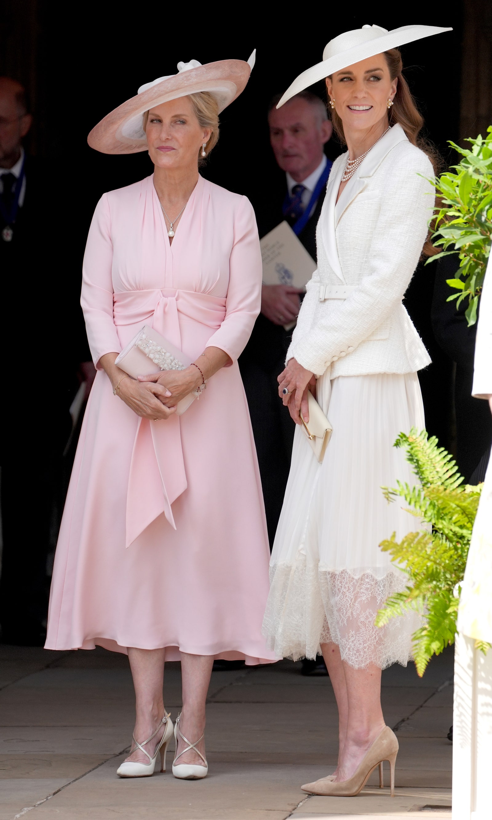 Image may contain Sophie Countess of Wessex Person Adult Clothing Footwear High Heel Shoe Accessories and Jewelry