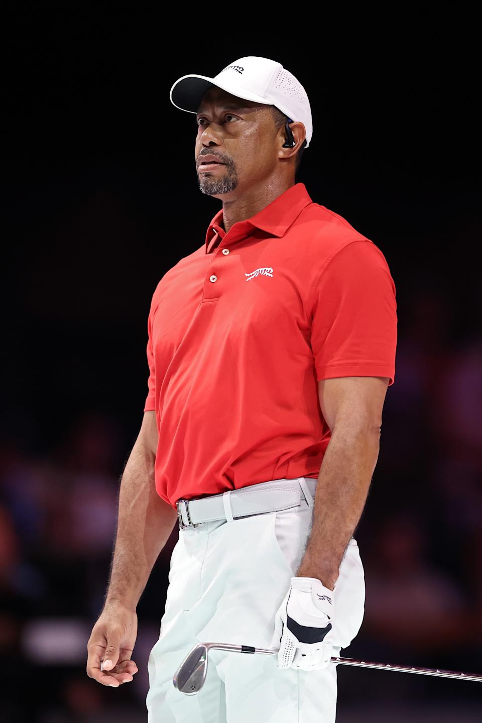 Tiger Woods on a golf course