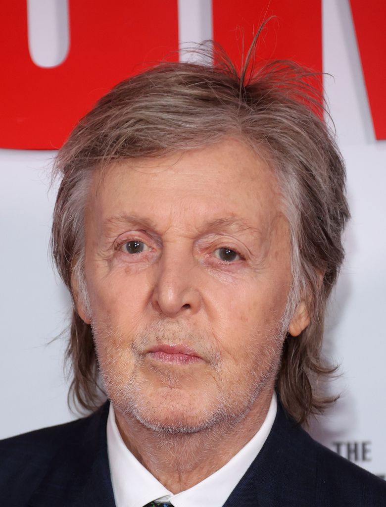Sir Paul McCartney in suit 
