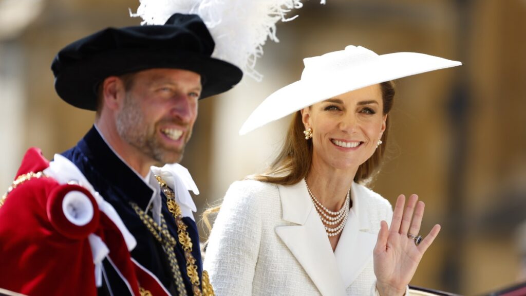 Kate returns to Garter Day, but Andrew stays out of view - The Times