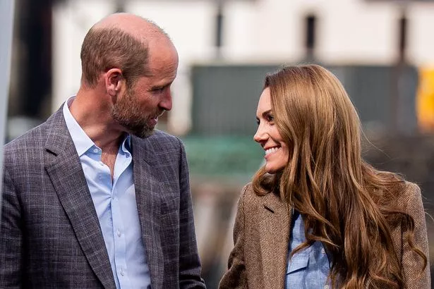 William and Kate on Isle of Mull earlier this week 
