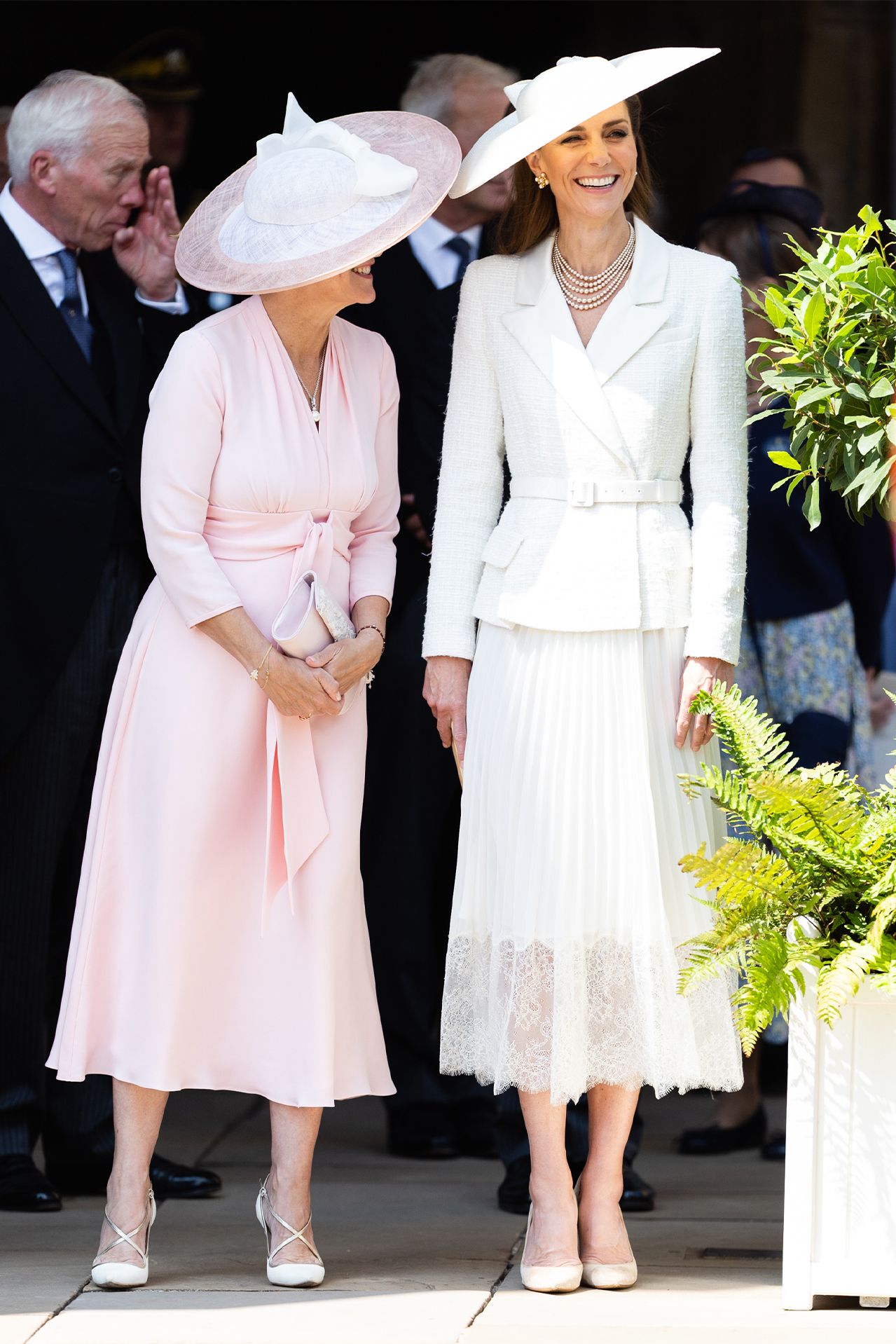 kate middleton mit begleitung