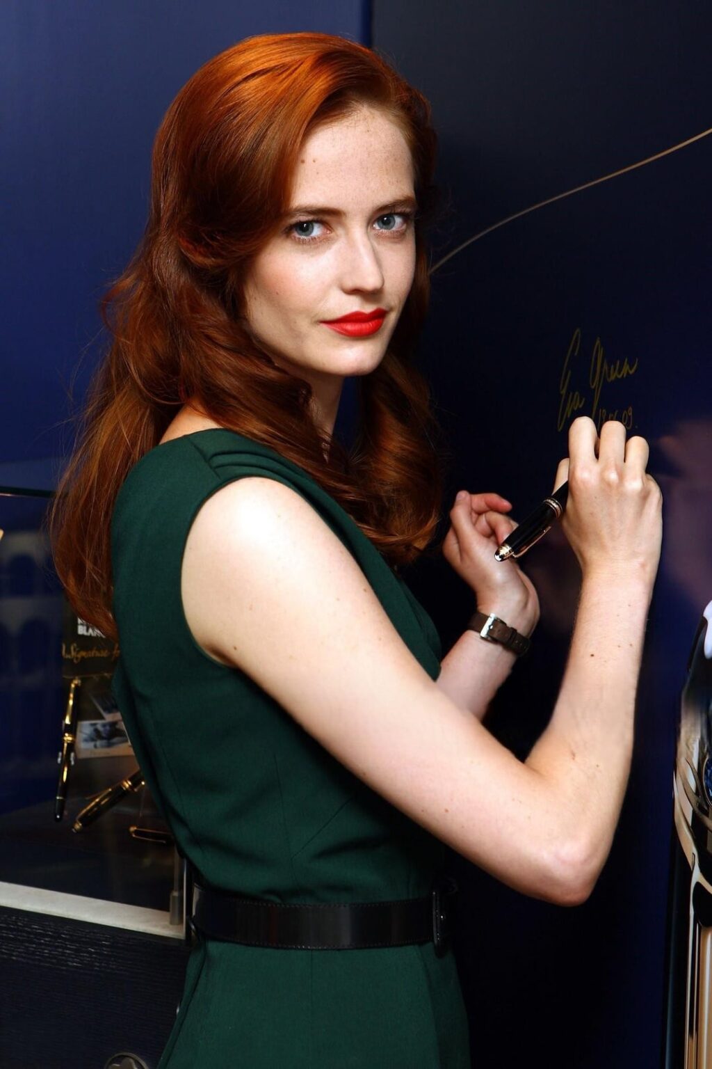 Eva Green at the Montblanc Signature for Good event on June 18, 2009.