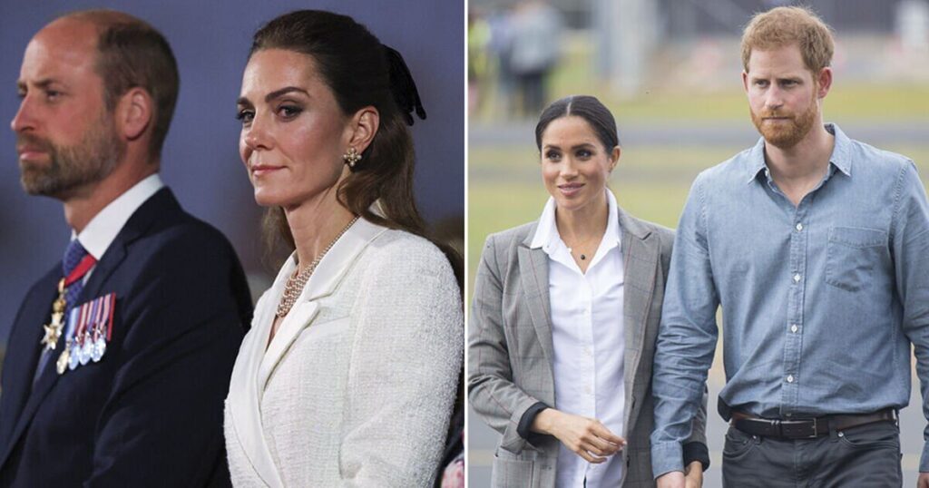 William and Kate's awkward response to Prince Harry's Meghan Markle admission - Daily Express US