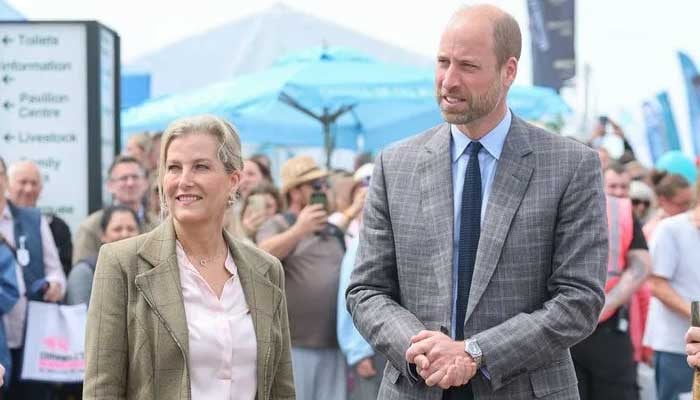 Prince William makes first joint appearance with aunt Sophie in two years