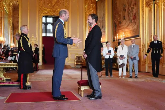 PA Images / Alamy Prince William and Sir Gareth Southgate on June 25, 2025