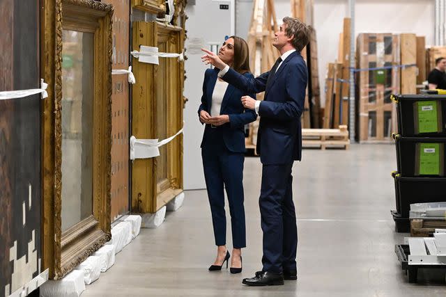 EDDIE MULHOLLAND/POOL/AFP via Getty Kate Middleton at the V&A East Storehouse on June 10, 2025