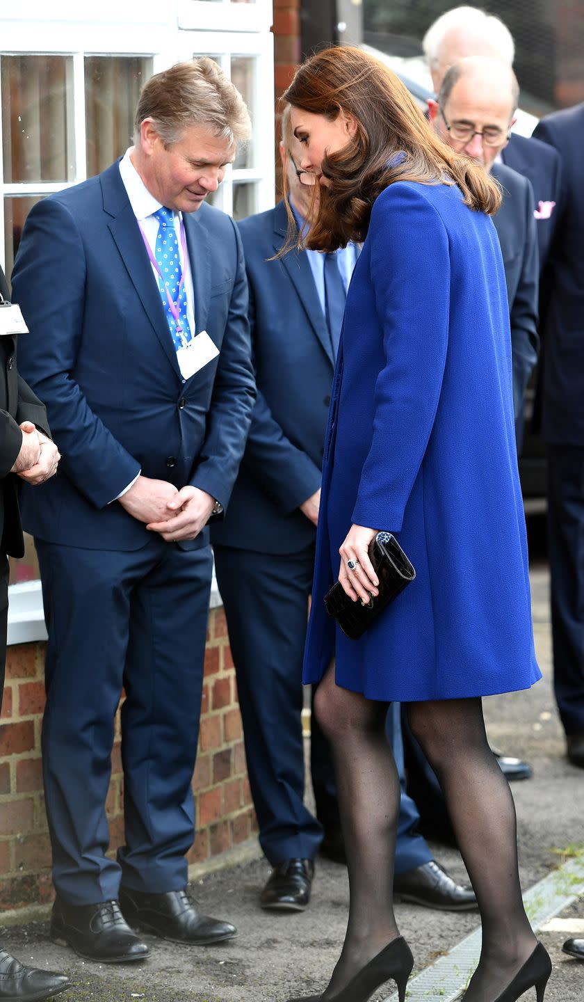 royal visit to treatment centre
