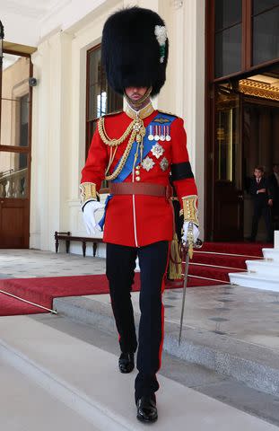 Andrew Parsons/Kensington Palace Prince William at Trooping the Colour on June 14, 2025
