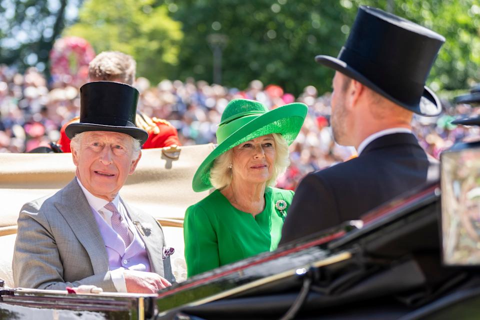 King Charles is back to essentially running a full schedule after being diagnosed with cancer last year, albeit with some modifications. / Mark Cuthbert/UK Press via Getty Images