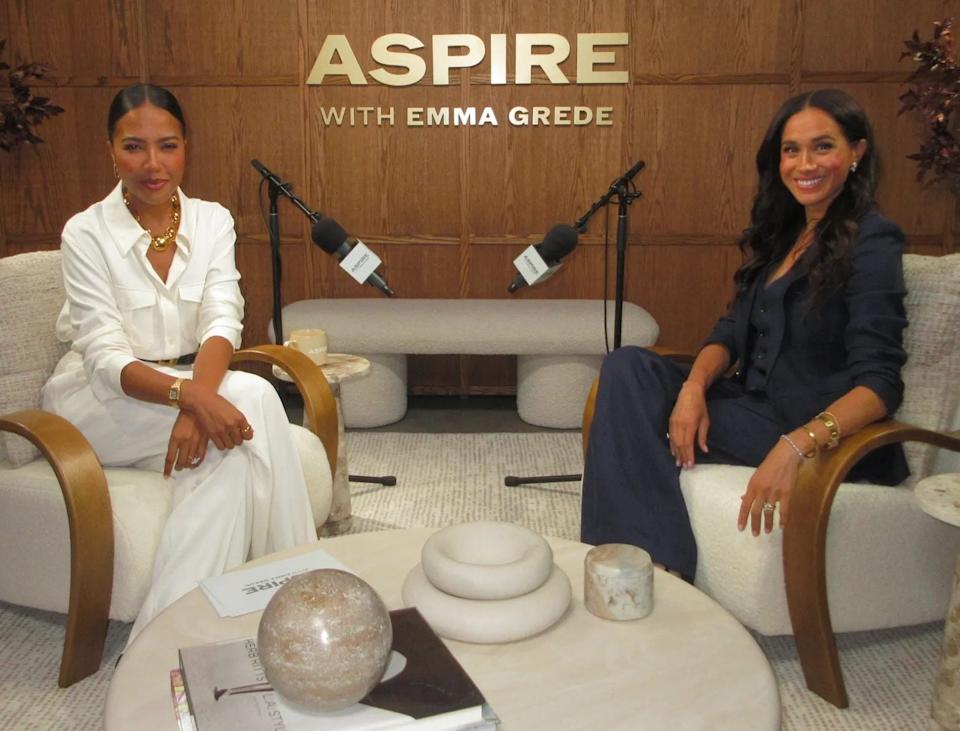 The Duchess of Sussex told Grede the proudest achievement of her career was investing in herself