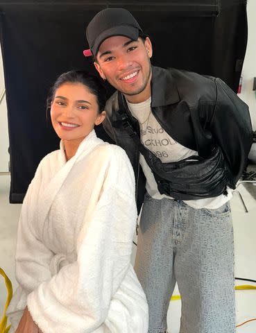 Kylie Jenner/Instagram Kylie Jenner and Jesus Guerrero