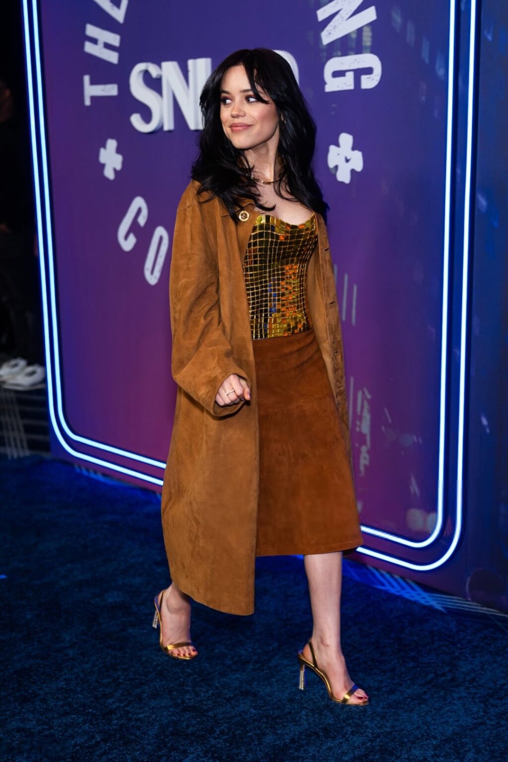 Jenna Ortega attends the SNL50: The Homecoming Concert On February 14 2025