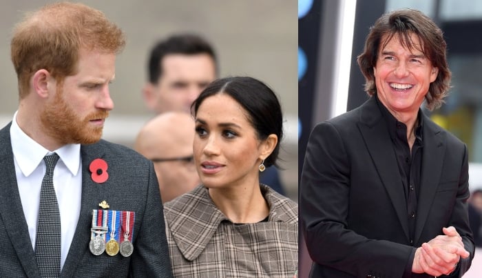 Photo: Prince Harry, Meghan Markle upset with Tom Cruise for choosing Prince William, Kate: Report