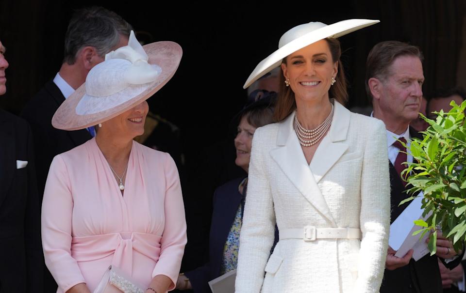Princess of Wales with Sophie, Duchess of Edinburgh