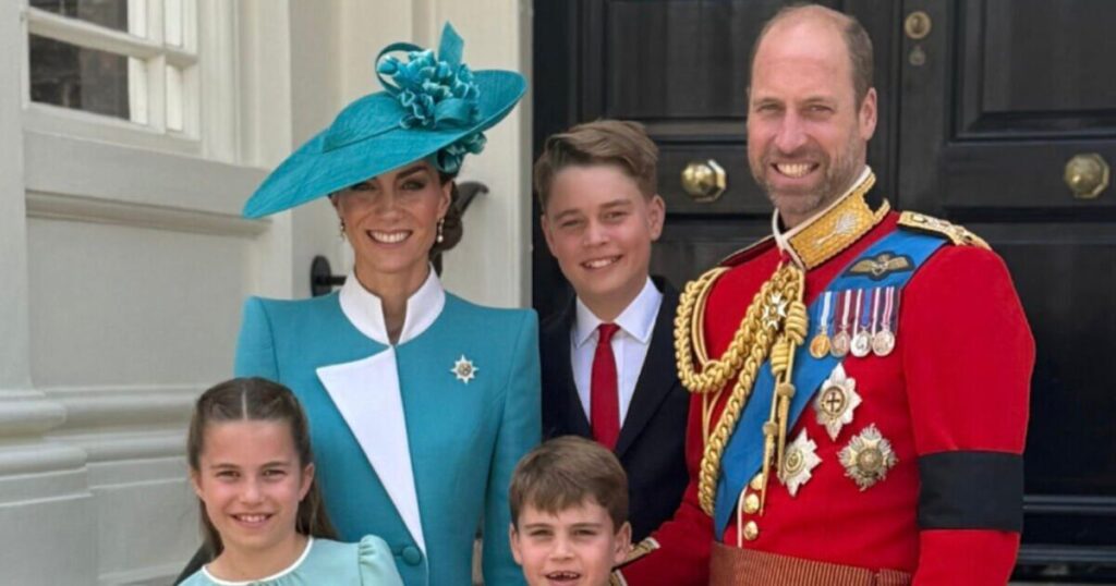 Princess Kate and Prince William share family photo after 'brilliant' Trooping the Colour | Royal | News