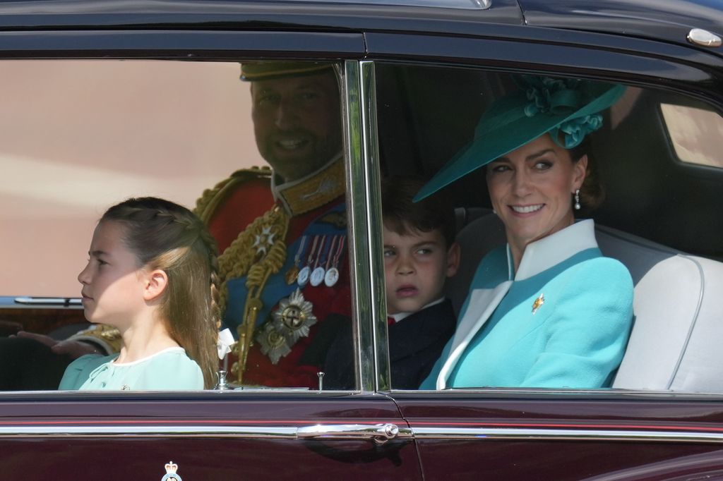 Members of The Royal Family attend Trooping The Colour at Buckingham Palace, London, UK, on the 14th June 2025.Picture by James Whatling