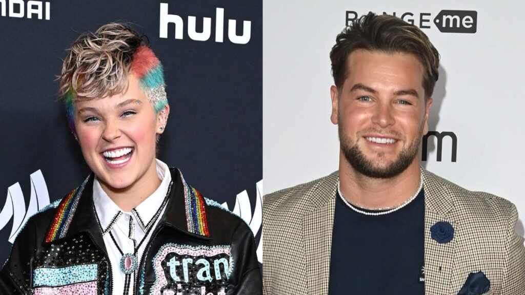 Chris Hughes shares cozy bedside selfie with JoJo Siwa