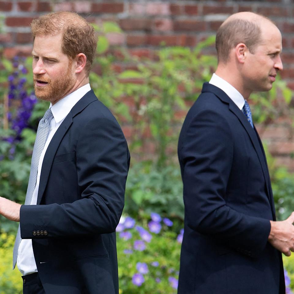 Prince Harry is still feuding with his brother Prince William. / DOMINIC LIPINSKI / POOL/AFP via Getty Images