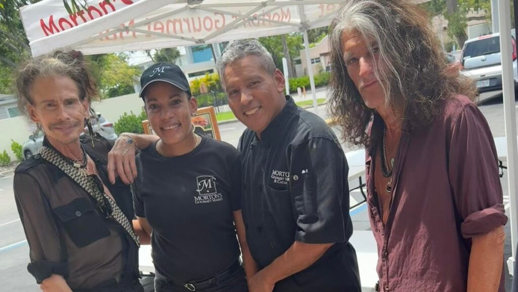 Tyler and Perry reunite over lunch in Florida. Is Aerosmith next?