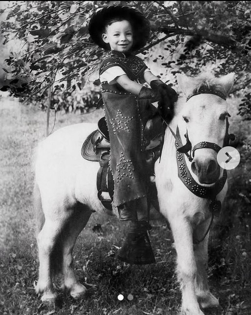 Bruce Springsteen as a kid